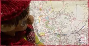 Pierre Qui Roule, looking at a map