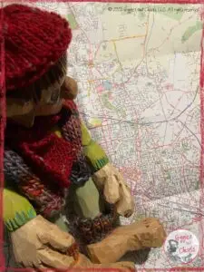 Pierre Qui Roule, looking at a map